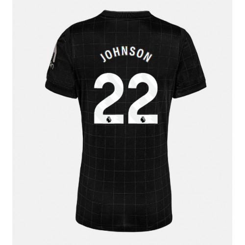 Tottenham Hotspur Brennan Johnson #22 Bortatröja Dam 2025-26 Kortärmad